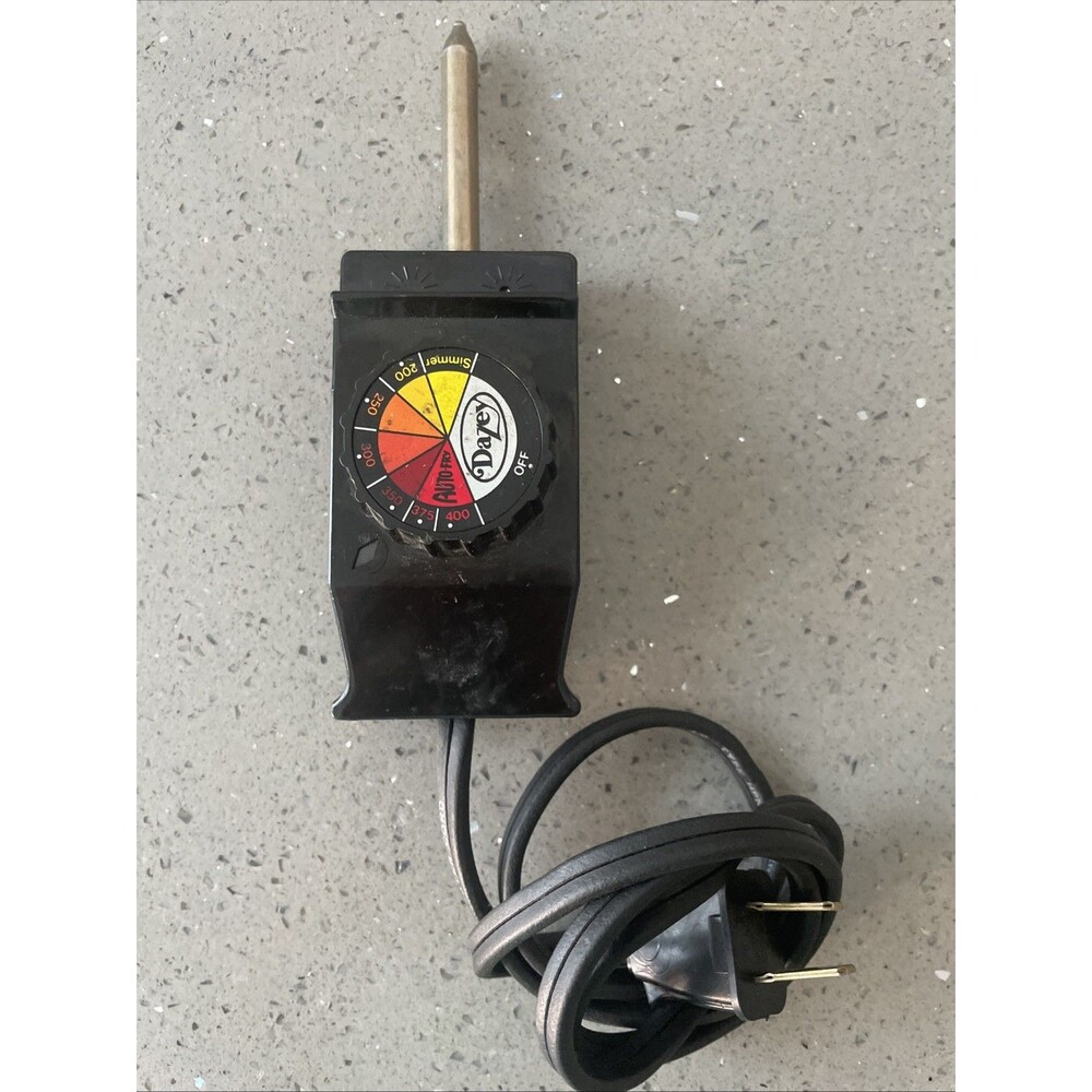 DAZEY DTC-2 PAC100 Temperature Control Probe Cord Electric Deep Fryer 1650W